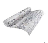 Papier peint en pierre 3d - COCO - Usage polyvalent - Gris - 10 x 0 53 m 521wpl14s