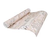 Papier peint en pierre 3D Tissu non tissé - COCO - Beige - 10 x 0,53 m 744sty90n