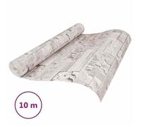 Papier peint en pierre 3d - vidaXL - tissu non tissé - crème - 10 x 0 53 m - facile à couper 6997923