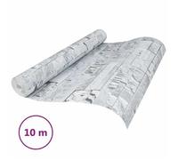 Papier peint en pierre 3d - vidaXL - tissu non tissé - gris clair - 10 x 0 53 m - facile à couper 9122881