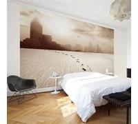 Papier peint En route vers la grande ville-Taille L 350 x H 270 cm Imprimé