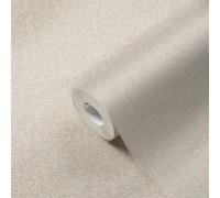 Livingwalls Famous Garden 393532 Papier peint intissé uni Taupe Beige Gris 10,05 m x 0,53 m