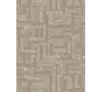 Papier Peint En Vlies Élégant Avec Un Motif De Structure En Bois Discret