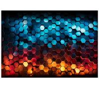 Papier Peint Enfant 3D Gaming Intissé Panoramique 350x250 cm - Colle Inclus - Chambre Enfant - Moderne Papier Peint