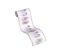 Papier Peint Enfant Little Stars Papier peint intissé 5.00 m x 0.13 m Rosé Fabriqué en Allemagne par Livingwalls 358641 35864-1