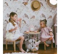 Papier peint enfants birds white TU