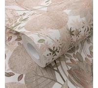 Papier Peint Erismann 1050605 Secret Garden Secret Grove Rose Vert