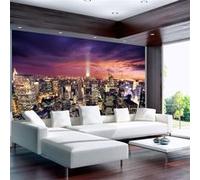Papier peint Evening in New York City-Taille L 100 x H 70 cm Imprimé G
