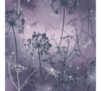 Fantasia Demoiselle Papier Peint Violet - Arthouse 692306 Paillette Sparkle