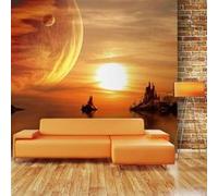 Papier peint Fantasy sunset-Taille L 350 x H 270 cm Imprimé G