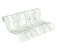 Papier peint fleuri Exotic Life papier peint intissé vert blanc