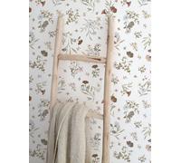 Papier peint Fleuri Vintage Lilydale rose nude TU