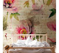 Papier peint fleurs M1 No.10300 Impression numérique Vintage Floral Fleurs