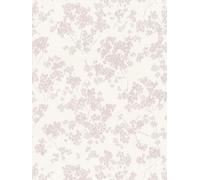 A.S. Création papier peint intissé à motif floral en blanc, rosé - papier peint décoratif 10,05 x 0,53 m Made in Germany - 395481