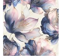 Papier peint floral - MURIVA - Elysian - 10 05 m x 53 cm - Lavable - Résistance à la lumière satisfaisante