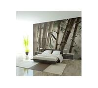 Papier peint Fog and bamboo forest 2-Taille L 450 x H 270 cm