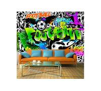 Papier peint Football Graffiti-Taille L 100 x H 70 cm