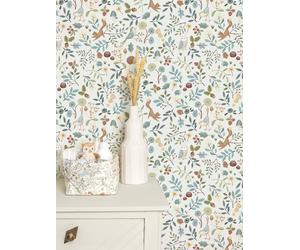 Papier peint Forest Wonders bleu TU