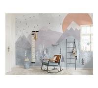 Papier Peint - Fox Journey 400x280cm - Intissé, Multicolors G