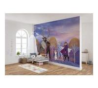 Papier Peint - Frozen Autumn Forest 400x280cm - Intissé, Multicolors G