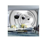 Papier peint Futuristic Tunnel-Taille L 300 x H 210 cm Imprimé