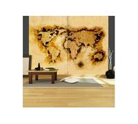 Papier Peint "Gold Diggers' Map of the World" 154 x 200 cm