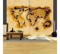 Papier Peint "Gold Diggers' Map of the World" 309 x 400 cm