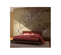 Papier peint Gondolas in Venice-Taille L 400 x H 309 cm Imprimé G