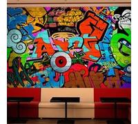 Papier peint Graffiti art-Taille L 300 x H 210 cm Imprimé