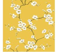 Papier peint - Graham & Brown - Fresco Pommier - Motif floral - Ocre - 10,05 m x 52 cm