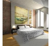 Papier peint Grand Canal, Venice (Vintage)-Taille L 250 x H 193 cm Imprimé G