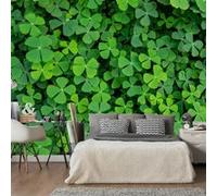 Papier peint Green Clover-Taille L 350 x H 245 cm