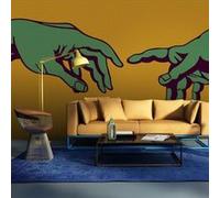 Papier Peint "Green Touch" 193 x 250 cm Imprimé G