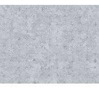 Papier peint gris foncé, imitant un mur en béton avec un motif gaufré brillant, vlies, rouleau : 10,05 m x 0,53 m (5,33 m²), TA-305396561