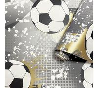 Papier Peint Gris Or 14090 Holden Design Football Sport Pour Chambre De Garçon