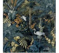 Papier Peint - Holden - Jungle Paradise - Floral - Multicolore - 10,05 m x 53 cm