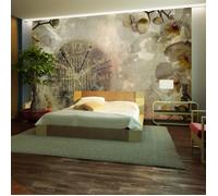 Papier Peint "Horloge Vintage II" 450x270cm