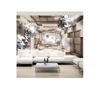 Papier peint In A Wooden Tunnel-Taille L 200 x H 140 cm