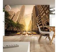 Papier peint In the shadow of skyscrapers-Taille L 250 x H 175 cm Imprimé