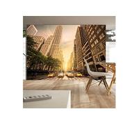 Papier peint In the shadow of skyscrapers-Taille L 100 x H 70 cm Imprimé