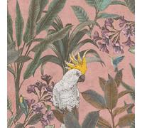 A.S. Création 397481 - Papier peint intissé - Motif jungle - Rose/vert/violet - 10,05 x 0,53 m - Pour salon - Fabriqué en Allemagne