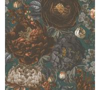 Livingwalls Michalsky 399793 Papier peint intissé Motif floral Vert/gris/orange