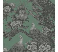 Papier peint intissé 399822 Gris Vert Noir Fleurs Michalsky 6 A.S. Creation