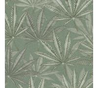 MICHALSKY Papier Peint Avec Motif De Feuilles En Aspect Jungle - Vert