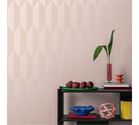 Papier peint intissé 3D Rose 790862 Géométrique CosmoLiving by Cosmopolitan