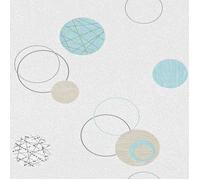 papier peint intissé 475913 papier peint 3D 53 x 1005 cm Rasch Selection blanc