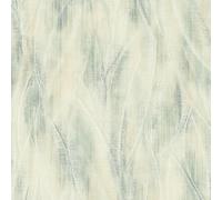 Rasch Papier peint intissé 486230 - Motif abstrait avec de grandes feuilles vertes de la collection Country Charme