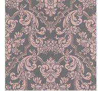 papier peint intissé 570649 papier peint baroque 53 x 1005 cm Rasch Trianon XIII gris rose
