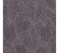 Livingwalls papier peint intissé à effet métallique en gris, Lila, argenté, métallisé, papier peint floral 10,05 x 0,53 m Made in Germany - 781285