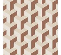 Livingwalls papier peint intissé à effet métallique en crème, rouge, doré, métallisé, papier peint de design contemporain 10,05 x 0,53 m Made in Germany - 781503